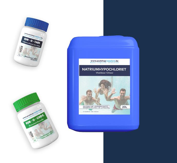 Zwembad chloor tabletten