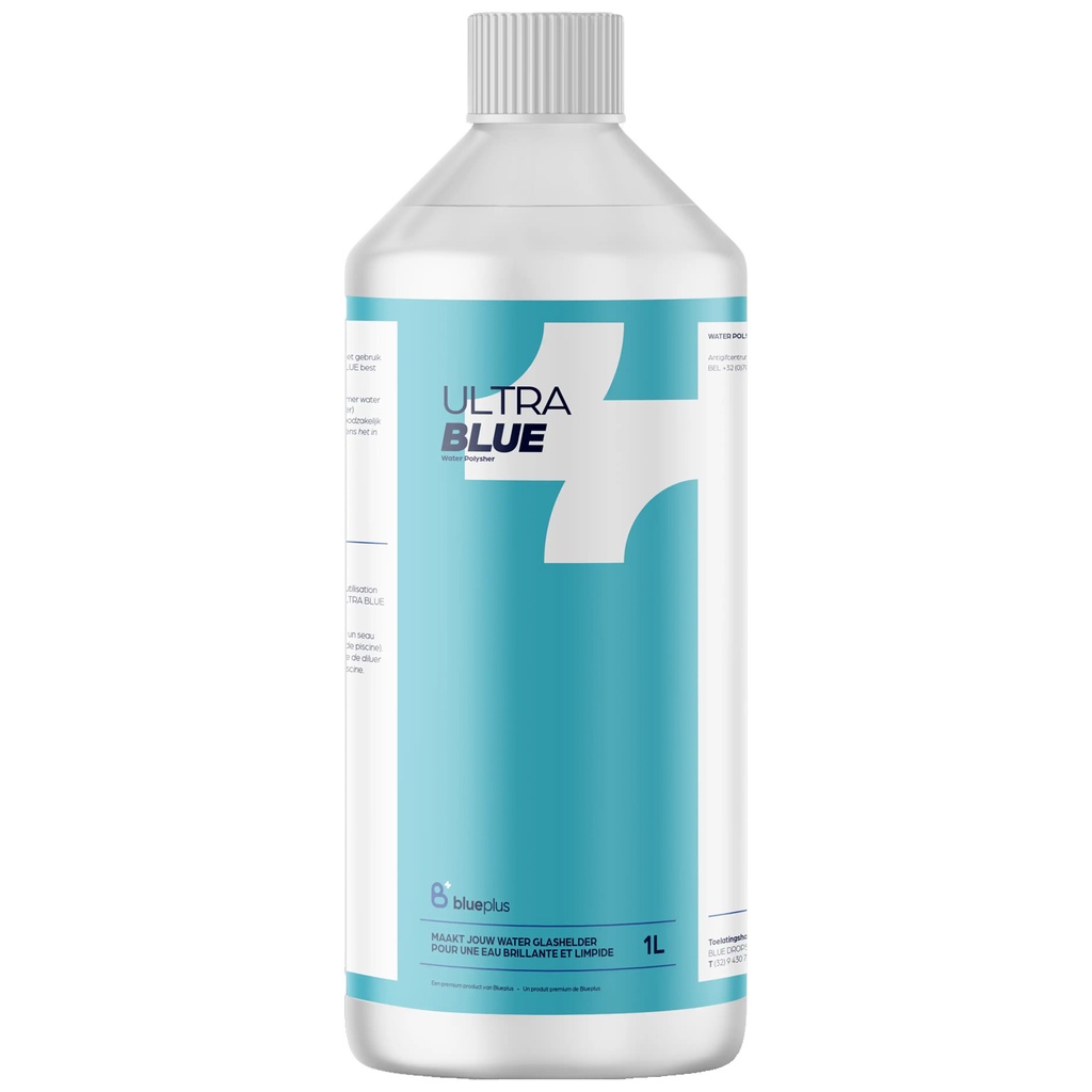 Ultra Blue 1L - Kristalhelder Water - Verwijdert Troebel Water