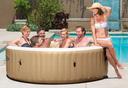 Intex Spa/Jacuzzi Bubbles 6p Sahara 216x71