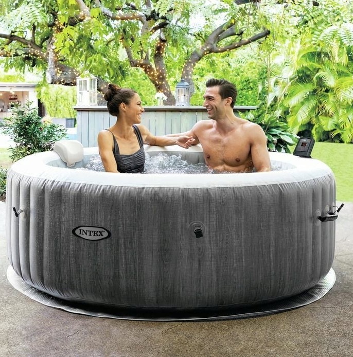 Intex Pure Spa Jacuzzi 4 Personen (⌀196cm)