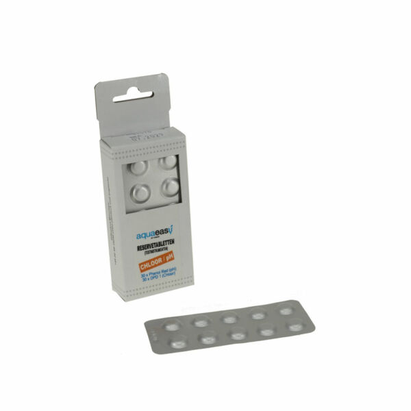 AquaEasy Navulling Tabletten Chloor (30) & pH (30)