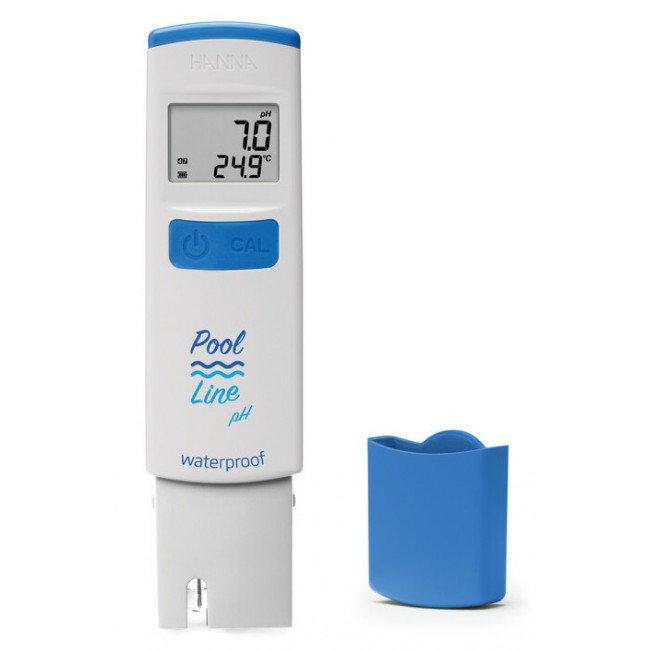 Pool Line Waterbestendige tester pH en temperatuur