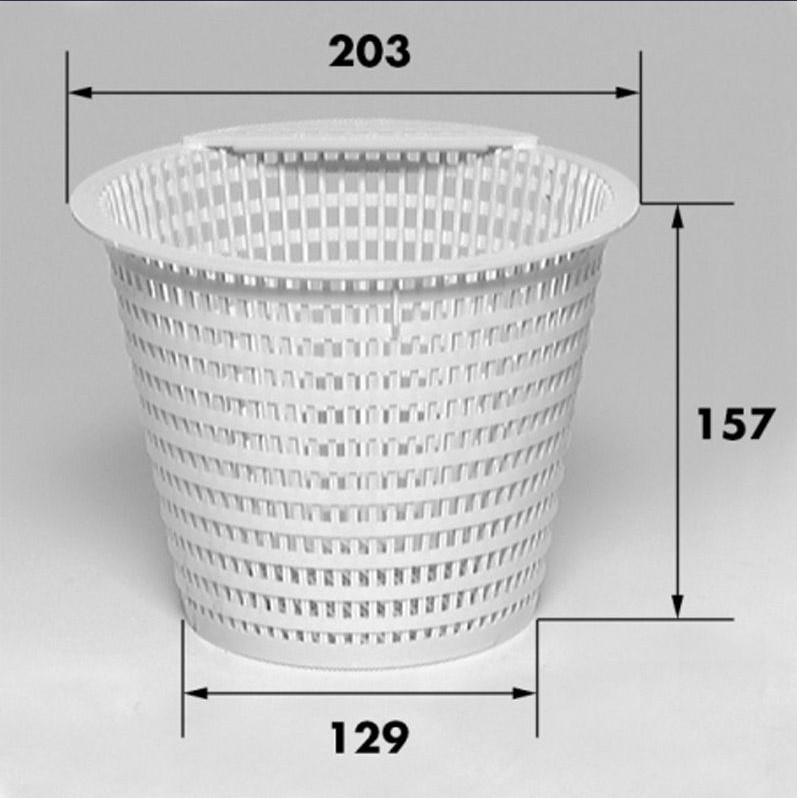 Paniers d'écumoire 203 x 157 x 129