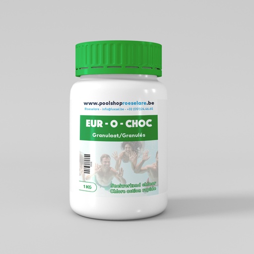 Poolnet Chloor Shock - Snelwerkend Chloor Granulaat - EUR-O-Choc