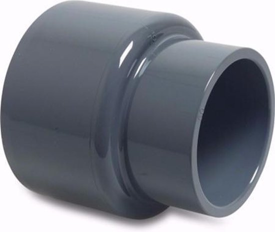 PVC Verloopmof/sok PN 16 - 63/50x50mm