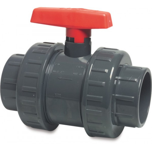 PVC Kogelkraan PN16 - 63mm