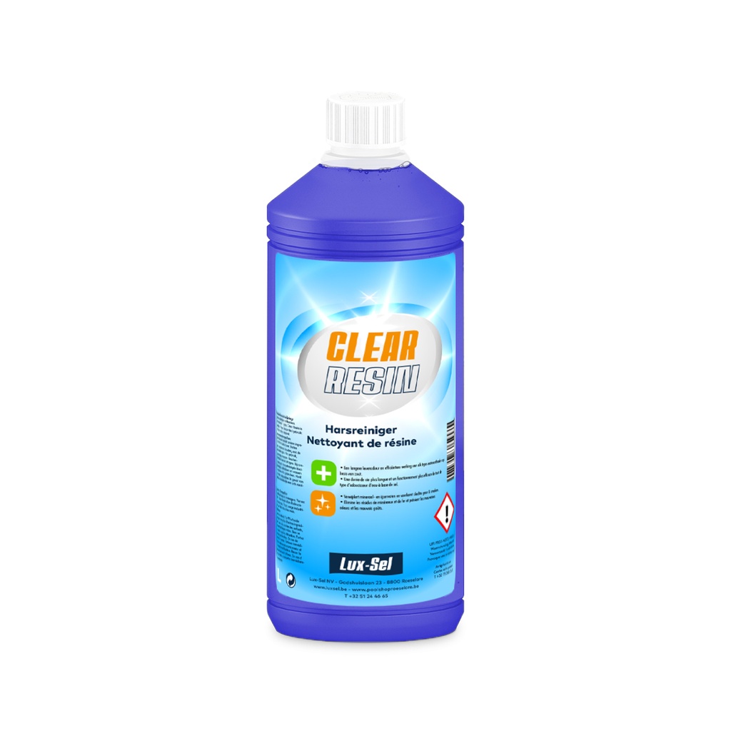 Clear Resin 1L - Harsreiniger - Reiniger Waterontharder