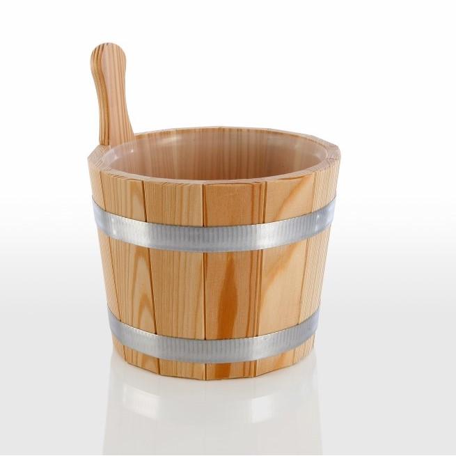 Houten Emmer Opgiet Sauna (Groot)